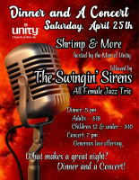 Dinner and A Concert  - Join us for a great night!